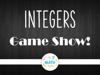 Preview of Integer Review Game Show!