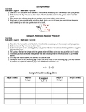 Integers Game and Addition Practice 