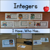 Integers...I Have Who Has