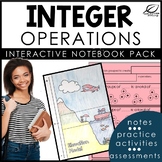 Integers Interactive Notebook Set | Integer Operations
