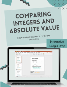 Preview of Integers Lesson 1 - Virtual Learning