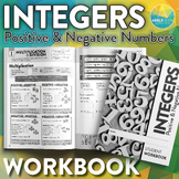 Integers - Positive & Negative Numbers: Student Workbook