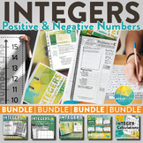 Integers - Positive & Negative Numbers: UNIT BUNDLE