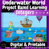 Integers Project Based Learning | Create Underwater World 