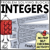 Integers Review and Practice Activity | Distance Learning