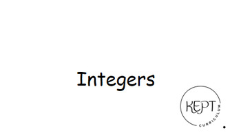 Preview of Integers Slides