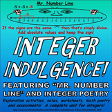 Integers Unit - Subtracting, Adding, Dividing, Multiplying, Word Problems