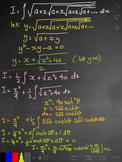 Integral of Nested radicals functions