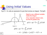 Integrals Unit