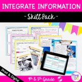 Integrate Information in Nonfiction Skill Pack - RI.4.9 & 