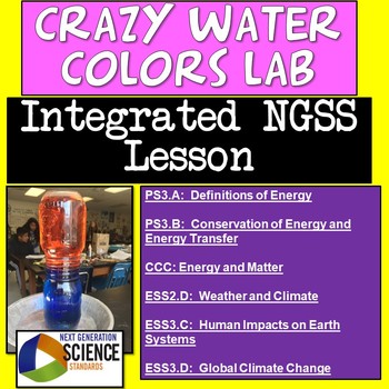 Preview of Integrated NGSS MS-PS1-4: Heat Transfer, Conduction, Convection, Climate