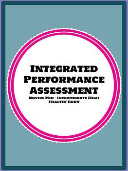 Preview of Integrated Performance Assessment Reflexive Verbs Daily Routine Health DIGITAL