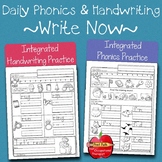 Handwriting Practice 3rd & 4th grade: Handwriting-Without-Tears STYLE FONT