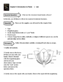 Integrated Science Course 1 Supplemental Materials: Chapter 8 Lab