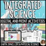 Earth Space, Life and Physical Science Activities Bundle G