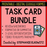 Science Task Cards Bundle | Printable & Digital