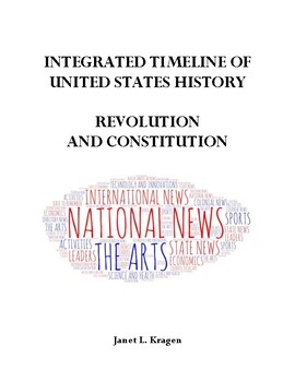 Preview of Integrated Timeline of United States History: Book 3—Revolution and Constitution