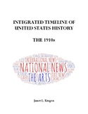 Integrated Timeline of United States History: The 1910s