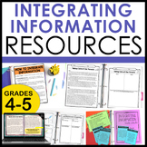 Integrating Information - Print and Digital Activities for RI.4.9 and RI.5.9