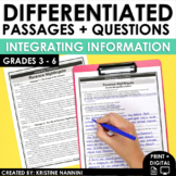 Integrating Information Reading Comprehension Passages and