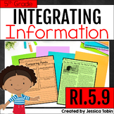 Integrating Information Worksheets and Activities RI.5.9, RI5.9