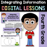 Integrating Information from Two Texts 4th Grade Google Sl
