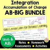Calculus Integration BIG Bundle with Video Lessons (AB Ver