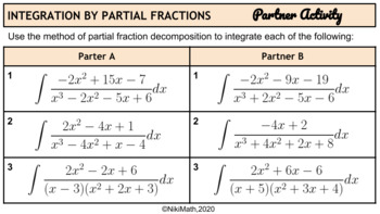 integration by partial fractions