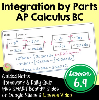 Preview of Integration by Parts (BC Version - Unit 6)