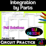 Integration by Parts Circuit Training Calculus BC