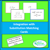 Integration with Substitution Matching Cards