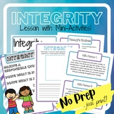 Integrity Lesson with Activities! ***NO PREP!***