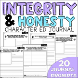 Integrity and Honesty Writing Prompts: Character Education