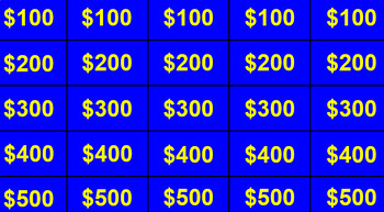 Preview of Intellect Inferno Chemistry Set 1 ("Jeopardy") NO PREP Ready to Go