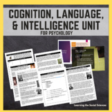 Intelligence, Cognition, & Language Unit for Psychology