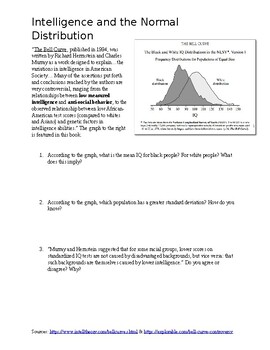 Preview of Intelligence and the Normal Distribution