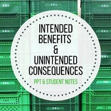 Intended Benefits and Unintended Consequences of New Technology