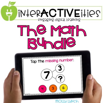 Preview of Math Digital Learning Bundle InterACTIVEities