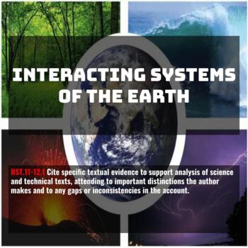Preview of Interacting Systems of the Earth (Biosphere, Geosphere, Hydrosphere, Atmosphere)