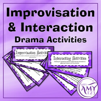Preview of Interaction and Improvisation - Drama Activities
