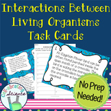 Interactions Between Living Things (Symbiosis) Task Cards
