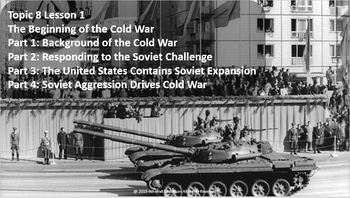 Preview of The Beginning of the Cold War, Pearson US History (FL) 8.1