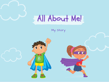 Preview of Interactive 'About Me' Activity: Audio-Powered Self-Discovery for Pre-Readers