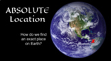 Interactive Absolute Location:  Latitude and Longitude Pra