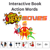 Super Hero Action Words Books