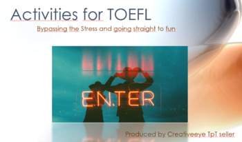 Preview of Interactive Activities for TOEFL Vocabulary
