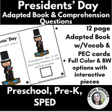 Interactive Adapted Book - Presidents' Day - for Special E