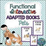 Interactive Adapted Books About Pets for Special Education