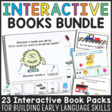 Interactive Adapted Books Bundle for Speech Therapy Specia