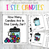 Interactive & Adaptive Book How Many Candies Pre-K  Specia
